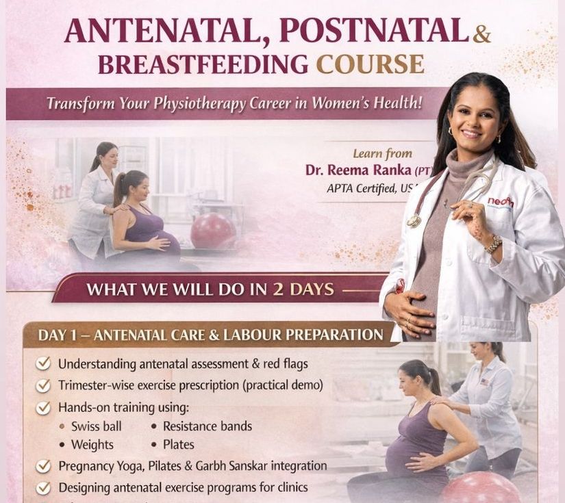 Dr Reemas Antenatal and Postnatal Workshop for Physiotherapists